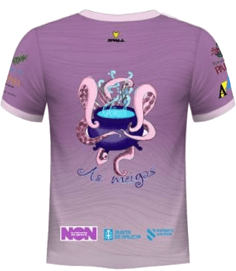 Camiseta Meigas trasera
